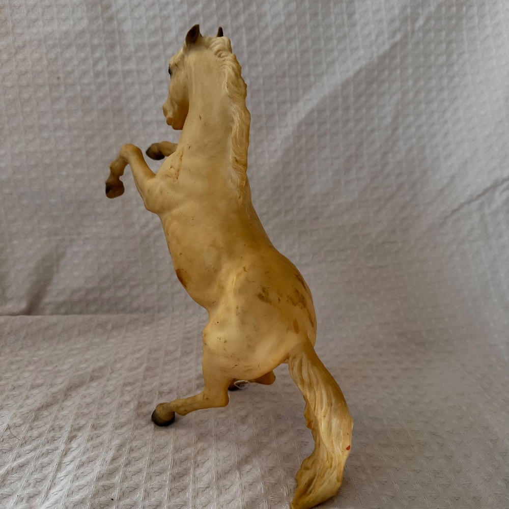 Vintage Breyer #30 King Fighting Stallion Alabaster Lippizan - Picture 14 of 15